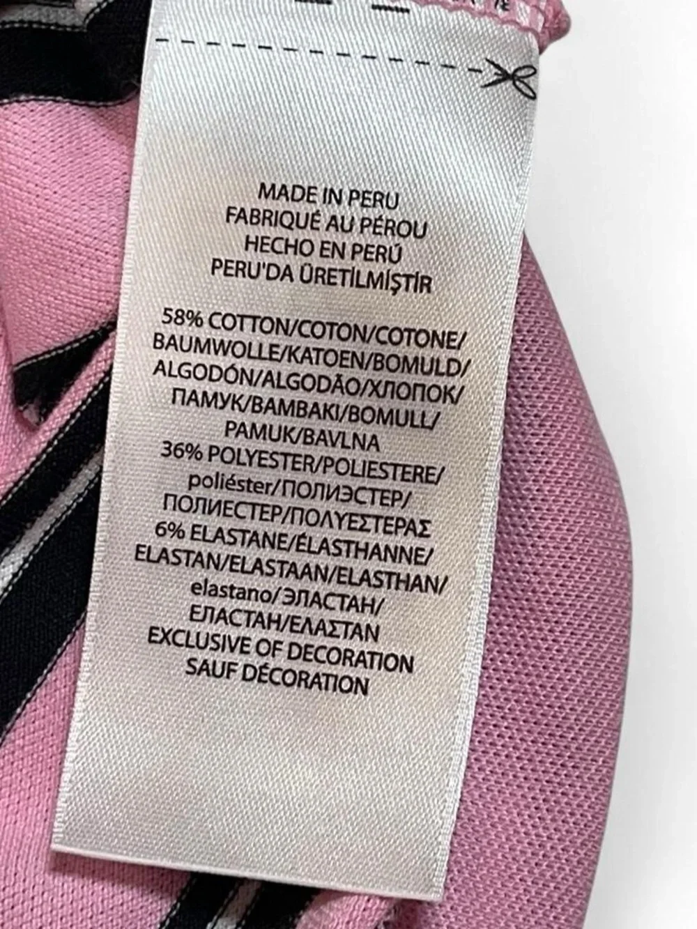 NWOT Polo Golf Ralph Lauren BIG Pony Pro Fit Pink Stripe Polo Shirt Men’s Size S